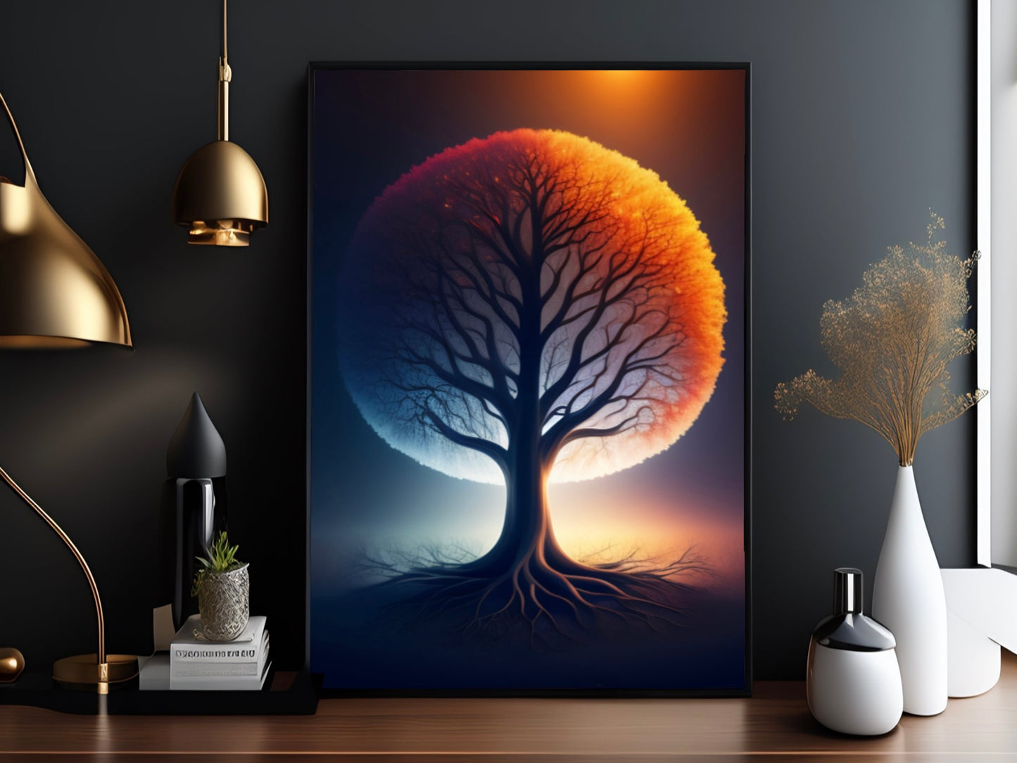 Poster “Arbre de nuit”