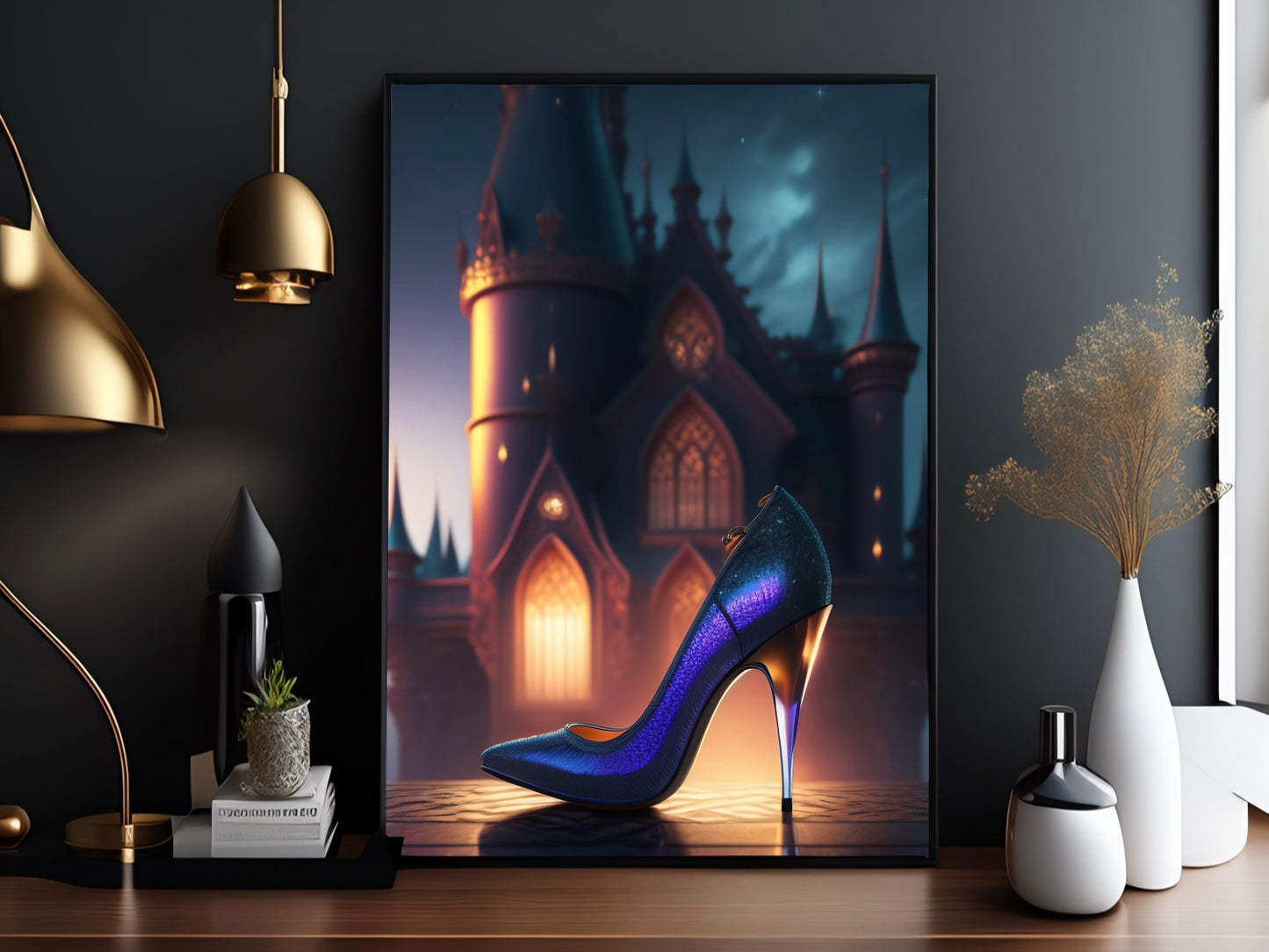 Poster “La chaussure de cendrillon”